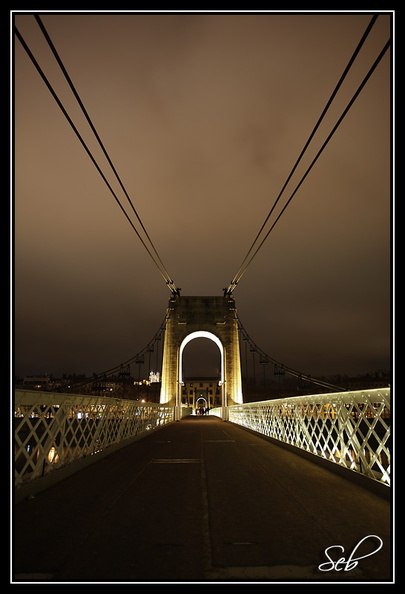 Passerelle du collège